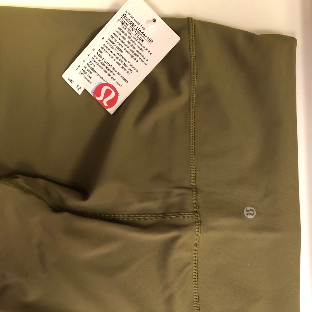 WUNDER UNDER 25” OLIVE GREEN LULUS🫒